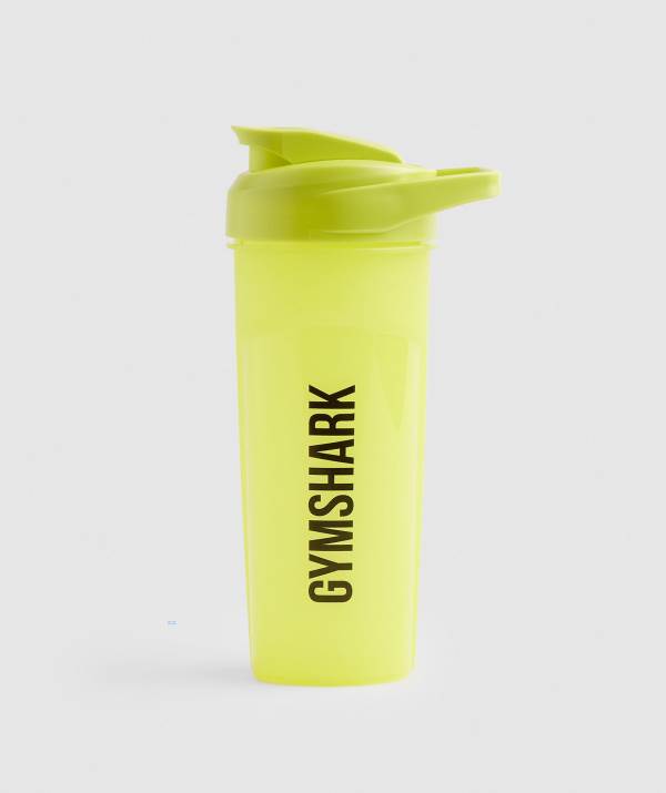 Panske Fľaša Na Vodu Gymshark Shaker Žlté | QH5708463